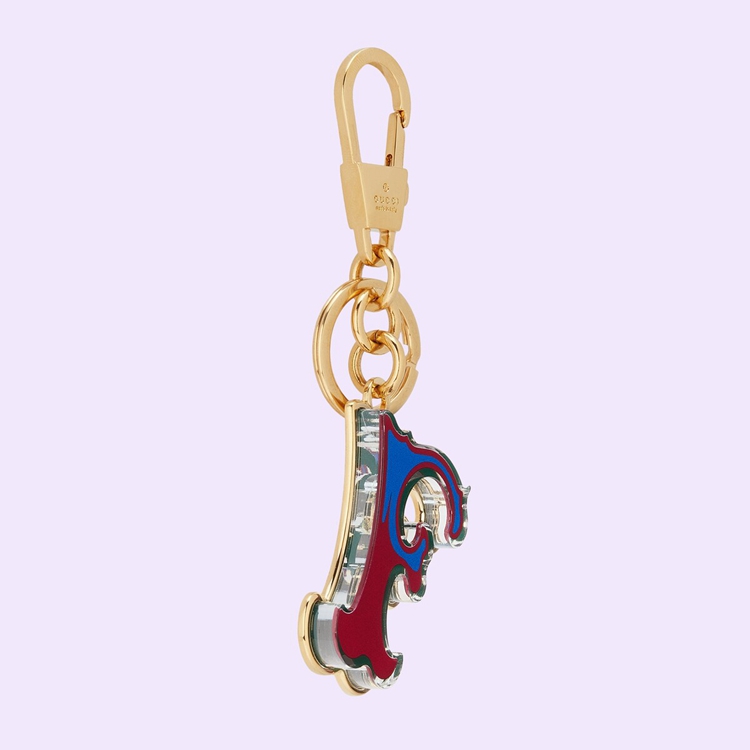 727970.JCFUG.8555.003.100.0000.Light Letter F Plexiglas keychain